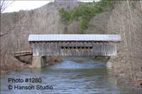 Rockingham, VT - Worral Bridge - Spring - Side